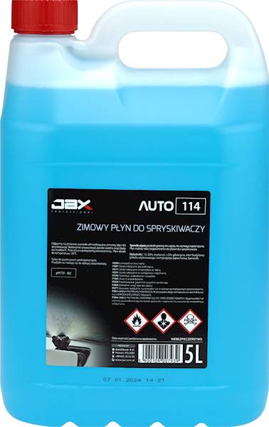 PŁYN do spryskiwaczy ZIMOWY 5L -20°C JAX114