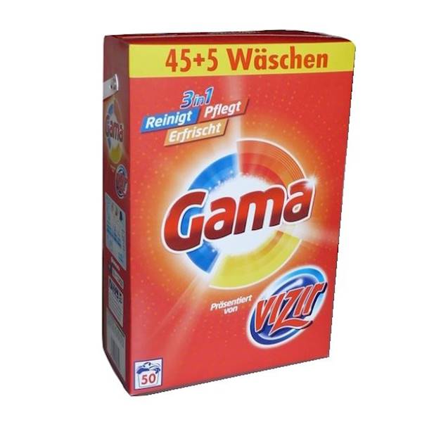 VIZIR GAMA 3,25kg proszek COLOR karton