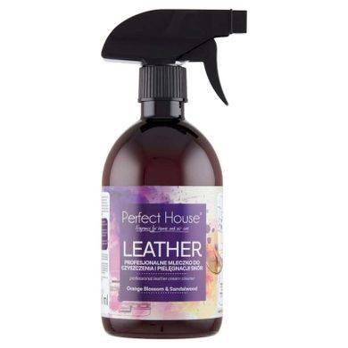 Perfect House LEATHER 480ml mleczko do skór spray