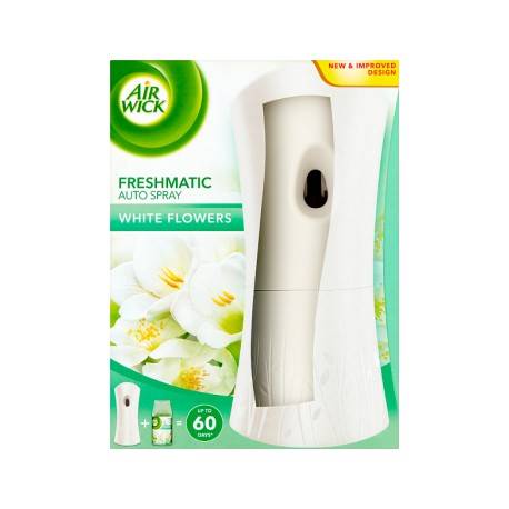 AIR WICK Freshmatic URZĄDZENIE + WKŁAD Białe Kwiat