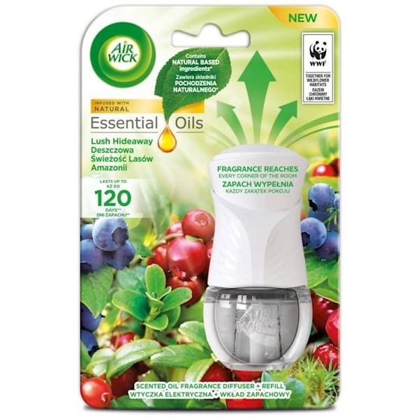 AIR WICK ELECTRICAL urządz.+wkład 19ml Desz.Śwież.