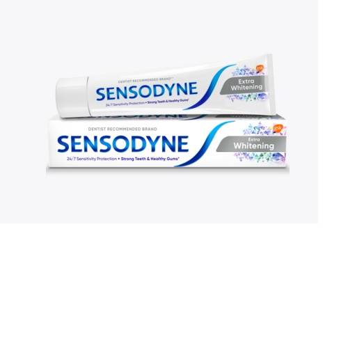 SENSODYNE pasta 75ml EXTRA WHITENING