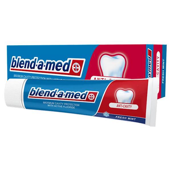BLEND-A-MED pasta 100ml FRESH MINT Anti-Cavinty