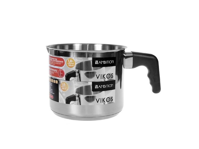 GARNEK DO MLEKA 2,2L 16x12cm VIKOS Ambition 21045