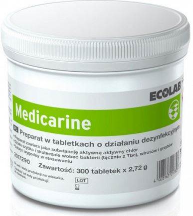 !!! MEDICARINE tabletki do dezynfekcji 300szt 