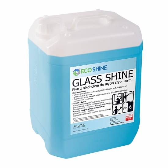 GLASS SHINE 10L szyby, lustra Eco Shine