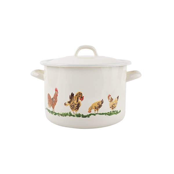 !!! GARNEK 24cm - 6L DO ROSOŁU /KURA/