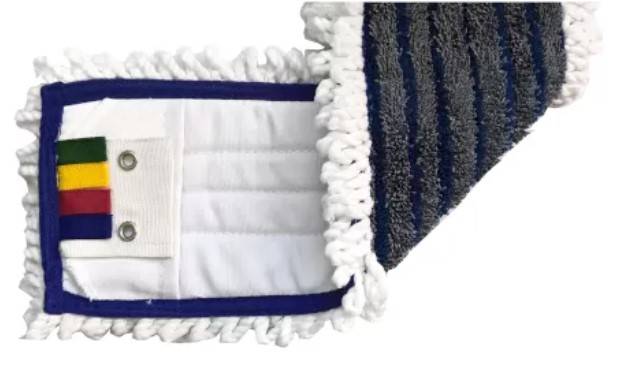 MOP płaski 40cm DUO HIGH TECH z paskami szorującym