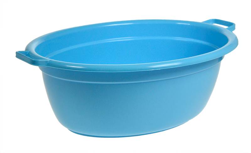 WANNA OWALNA 75cm NIEBIESKI PASTEL 10134