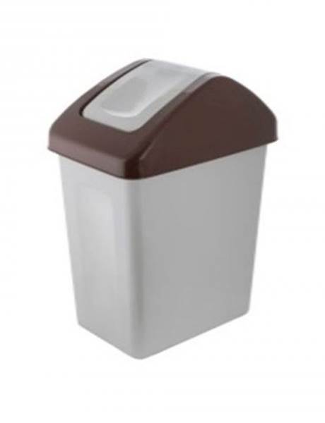 KOSZ uchylny 25L BRĄZOWY Branq 85725