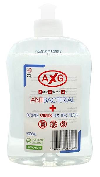 AXG żel DEZYNF. ANTYBAK. DO RĄK 500ml