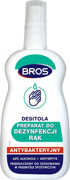 BROS Desitola płyn antybak. dezyn. do rąk 100ml
