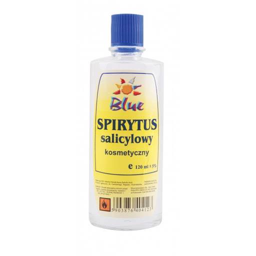 SPIRYTUS SALICYLOWY 120ml BLUE