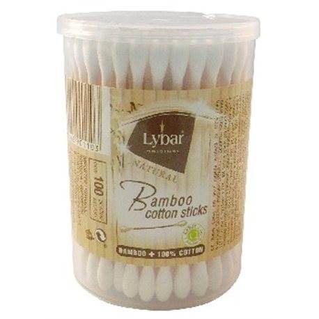 PATYCZKI hig. BAMBUSOWE op.100szt  PUDEŁKO