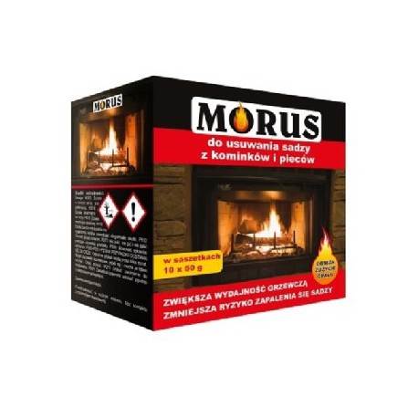 Morus proszek do sadzy kominki i piece 50g 10szt