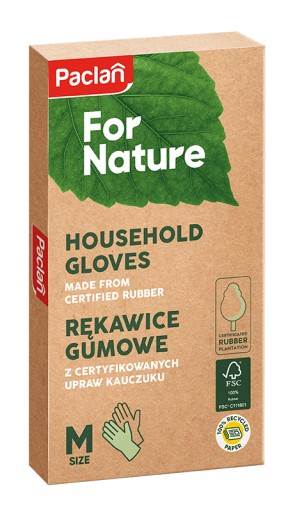 RĘKAWICE GOSPODARCZE gumowe - M - NATURE Paclan