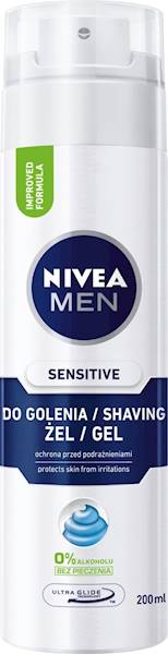 NIVEA ŻEL do golenia SENSITIVE