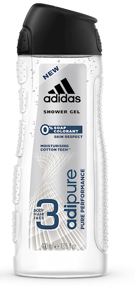 ADIDAS MEN żel pod pryszn.400ml ADIPURE