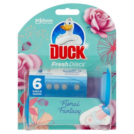 DUCK - kleksy - Fresh Discs FLORAL FANTASY 6 użyć