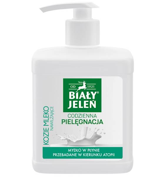BIAŁY JELEŃ mydło w płynie 500ml KOZIE MLEKO