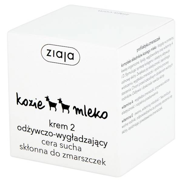 ZIAJA KOZIE MLEKO - 2 - krem 50ml odżyw/wygładz.