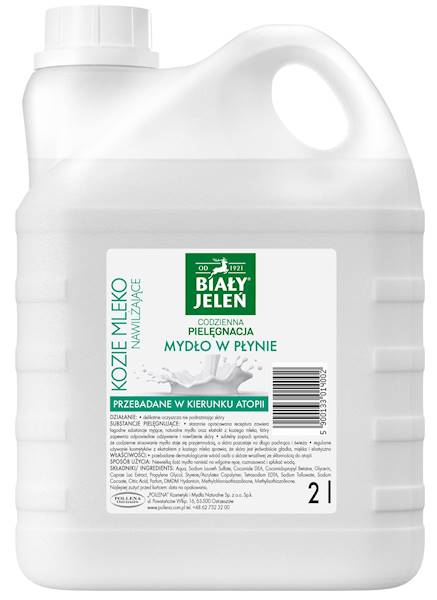 BIAŁY JELEŃ mydło 2L 