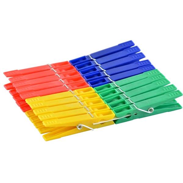 KLAMERKI do bielizny 20szt STANDARD