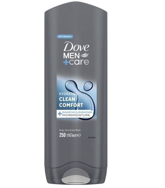 DOVE MEN - żel pod prysznic 250ml H.CLEAN COMFORT