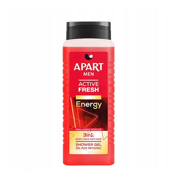 APART MEN żel pod prysznic 500ml ENERGY