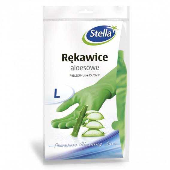 RĘKAWICE ALOESOWE - L - STELLA