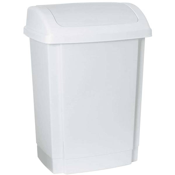 KOSZ NA ŚMIECI SWING 25L BIAŁY
