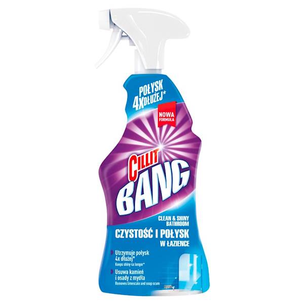 Cillit Bang 750ml Spray Czystość i Połysk ŁAZIENKA