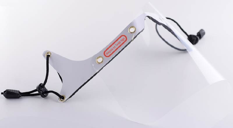 MINI PRZYŁBICA transparentna / minishield /
