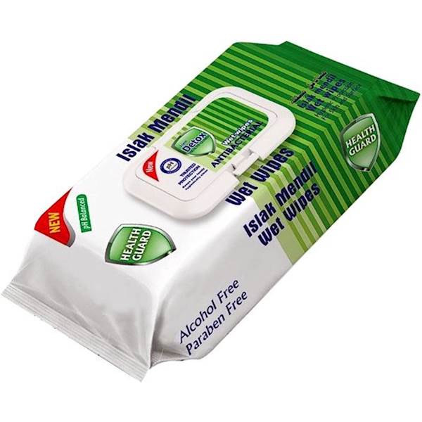 FRESH DETOX chusteczki 80szt ANTIBACTERIAL zielone