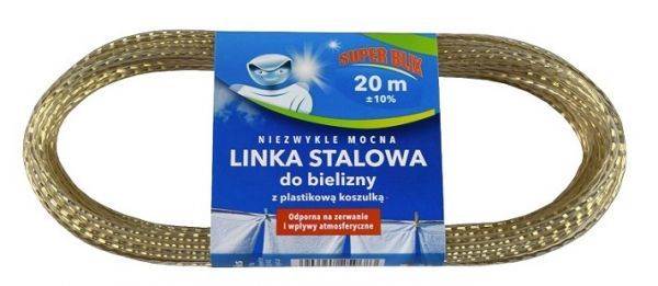 LINKA DO BIELIZNY 20m STALOWA   FEN.