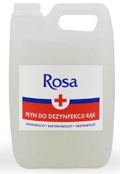 !!! ROSA żel płyn do dezynfekcji rąk 5L alk