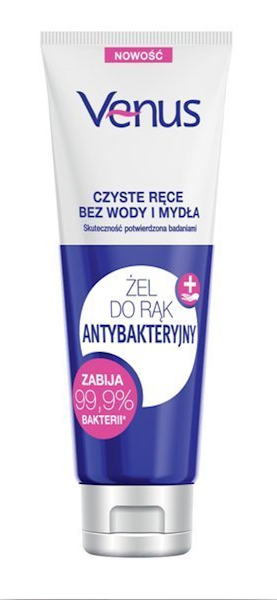 !!! Venus 100ml antybak. dezynf. żel do rąk 8%