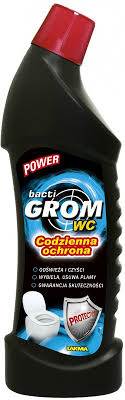 BACTIGROM WC żel 750ml POWER Ochrona niebieski