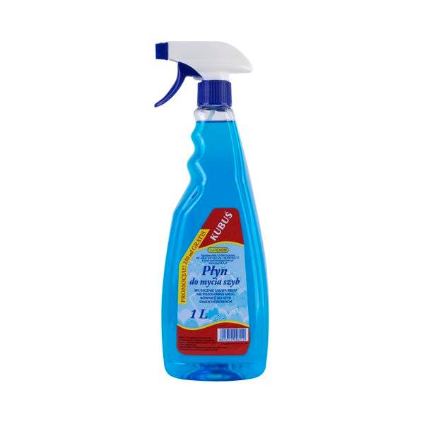 KUBUŚ płyn do szyb z pompką 1L spray