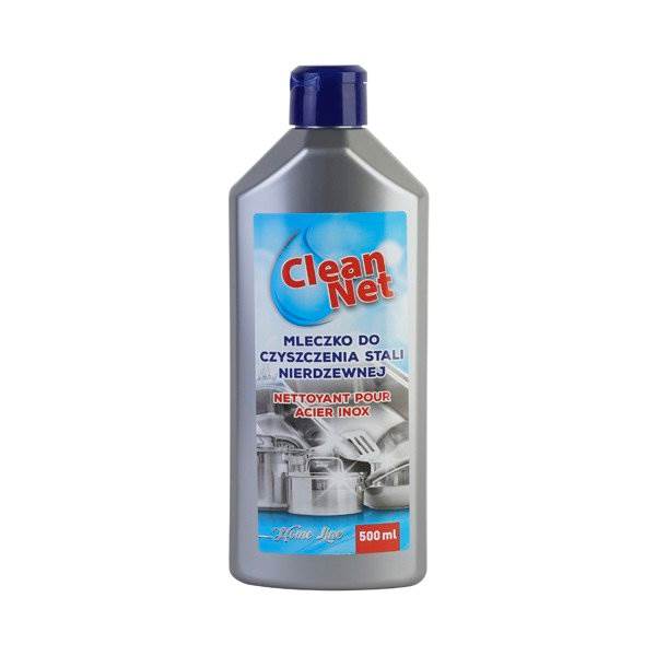 CLEAN NET mleczko do czysz.stali nierdzewnej 500ml