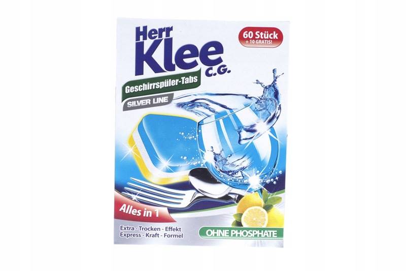 KLEE tabl.do zmywarek op.70szt  /1,40kg/ ALLinONE