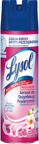 LYSOL AREOZOL DO DEZYN. powierzchni 400ml kw. jabł