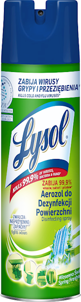 LYSOL AREOZOL DO DEZYN. powierzchni 400ml wios. św
