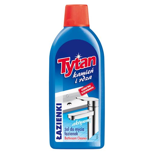 TYTAN KAMIEŃ i RDZA Żel 500g ŁAZIENKI zwykły korek