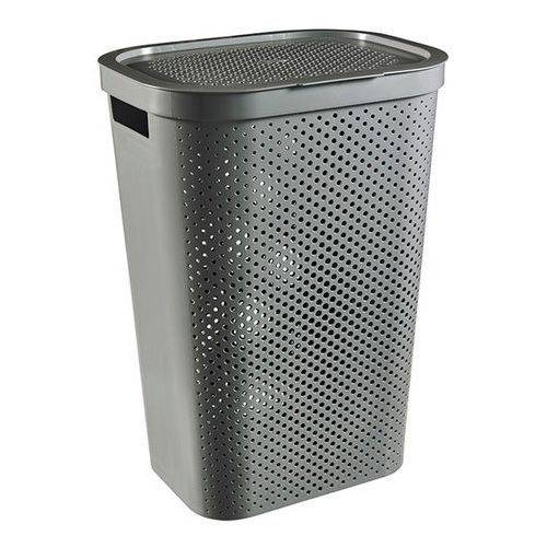 KOSZ NA BIELIZNĘ 60L INFINITY CU-04754 szary