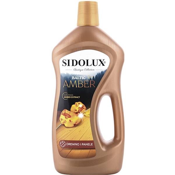 SIDOLUX AMBER 750ml DREWNO i PANELE płyn do mycia