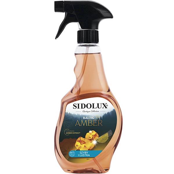 SIDOLUX AMBER 500ml SZYBY i LUSTRA   /10/