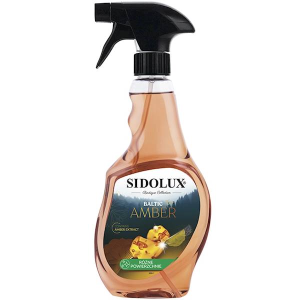 SIDOLUX AMBER 500ml DO RÓŻNYCH POWIERZCHNI pompka