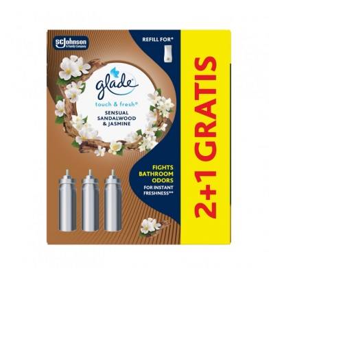 GLADE MINI SPRAY - ZAPAS - 2+1 DRZEWO SANDAŁOWE