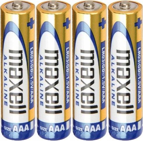 BATERIA LR03 AAA op.4szt alkal.MAXELL
